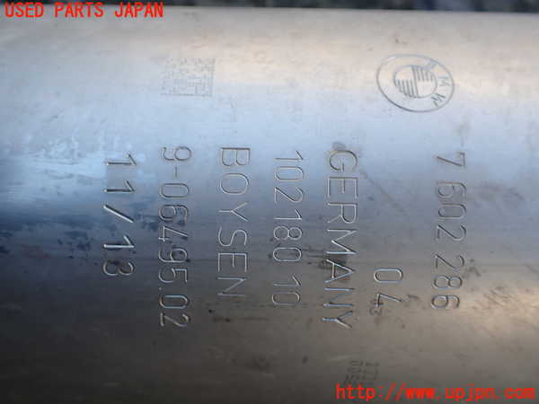 1UPJ-9235572651]BMW 328i グランツーリスモ(3X28)(F34)センターパイプ1 中古_5