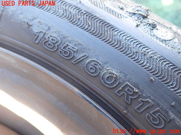 1UPJ-9235589026]プリウスPHV(ZVW52)タイヤ　ホイール　1本① 185/60R15 中古_2