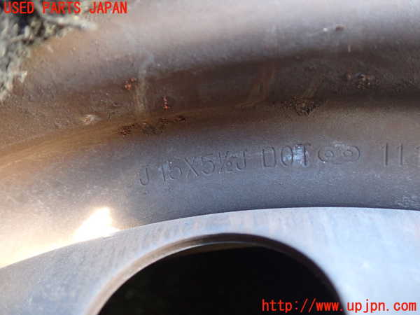 1UPJ-9235589026]プリウスPHV(ZVW52)タイヤ　ホイール　1本① 185/60R15 中古_3