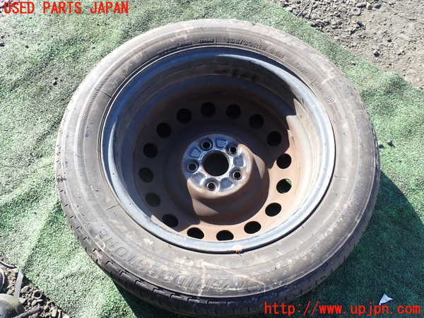 1UPJ-9235589026]プリウスPHV(ZVW52)タイヤ　ホイール　1本① 185/60R15 中古_4