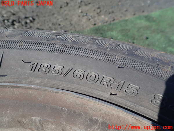 1UPJ-9235589029]プリウスPHV(ZVW52)タイヤ　ホイール　1本④ 185/60R15 中古_2
