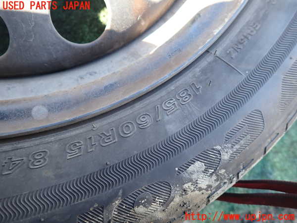 1UPJ-9235589028]プリウスPHV(ZVW52)タイヤ　ホイール　1本③ 185/60R15 中古_2