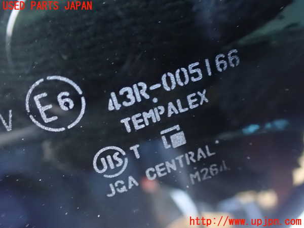 1UPJ-9235591382]フーガハイブリッド(HY51)左クォーターガラス 中古(43R-005166 M264)_2