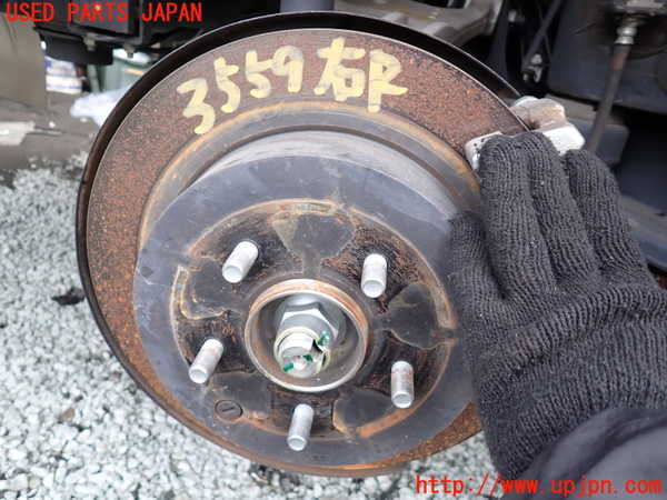 1UPJ-9235594300]フーガハイブリッド(HY51)右リアナックルハブ 中古_2