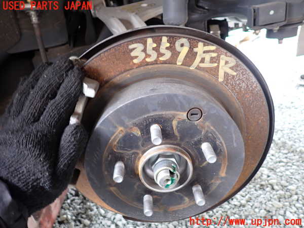 1UPJ-9235594305]フーガハイブリッド(HY51)左リアナックルハブ 中古_2