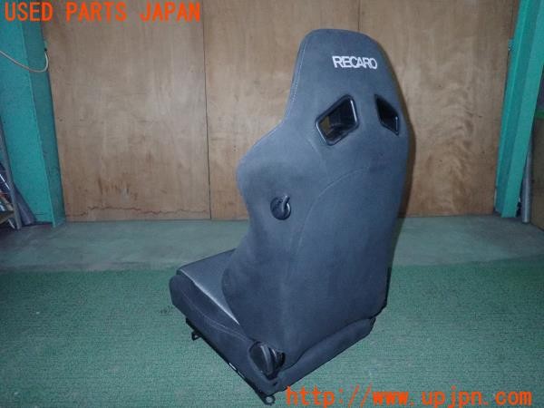 3UPJ=9235600644]MR2(SW20)後期 V型 RECARO レカロ SR-7F GK100 BK/SL セミバケットシート レール付き 中古_2