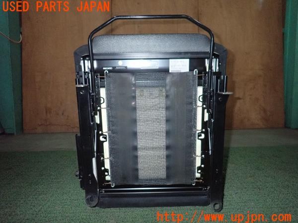 3UPJ=9235600644]MR2(SW20)後期 V型 RECARO レカロ SR-7F GK100 BK/SL セミバケットシート レール付き 中古_5