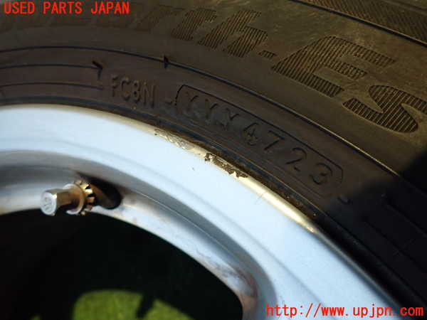 2UPJ-9235609026]MR2(SW20) (V型)タイヤ　ホイール　1本① 195/55R15 中古_2