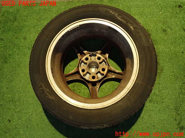 2UPJ-9235609029]MR2(SW20) (V型)タイヤ　ホイール　1本④ 195/55R15 中古_4