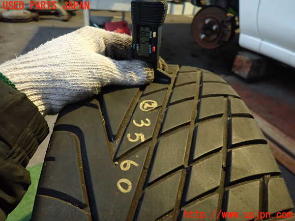 2UPJ-9235609027]MR2(SW20) (V型)タイヤ　ホイール　1本② 225/50R15 中古_5