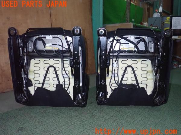 3UPJ=9235610609]日産リーフ XVセレクション 90周年記念車(ZE1)純正 シートセット 運転席 助手席 シートヒーター付 手動 コンビシート 中古_3