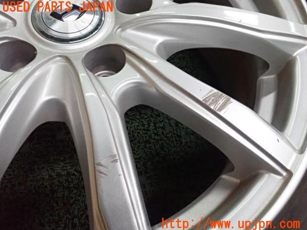 3UPJ=9235610943]日産リーフ(ZE1)weds JOKER ウェッズ ジョーカー タイヤホイールスタッドレス 16×6.5J +40 PCD114.3 5穴 2本 中古_2