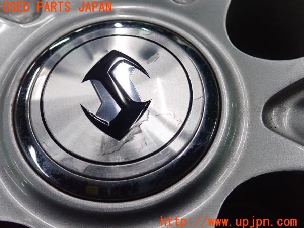 3UPJ=9235610943]日産リーフ(ZE1)weds JOKER ウェッズ ジョーカー タイヤホイールスタッドレス 16×6.5J +40 PCD114.3 5穴 2本 中古_4
