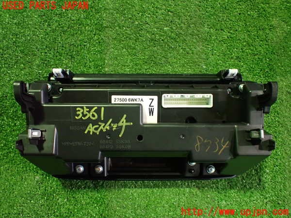 2UPJ-9235616066]日産リーフ(ZE1)エアコンスイッチ1 中古_2