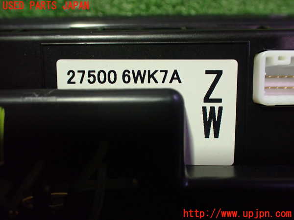 2UPJ-9235616066]日産リーフ(ZE1)エアコンスイッチ1 中古_3