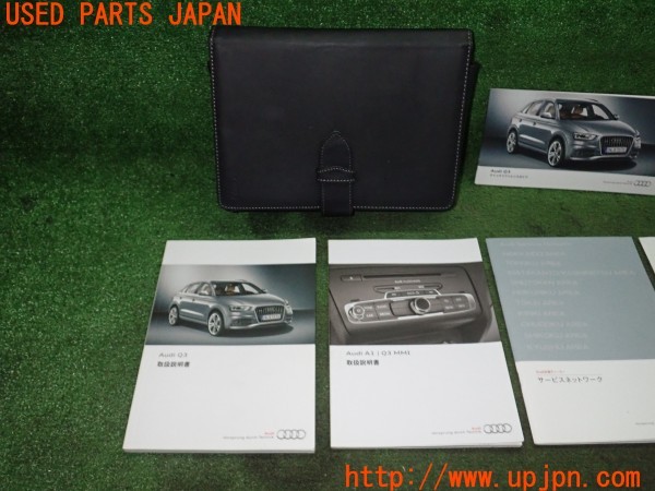 3UPJ=9235620802]アウディ Q3 2.0TFSIクワトロ211PS(8UCPSF)取扱説明書 取説 車両マニュアル 中古_2