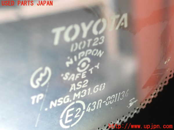 2UPJ-9235631380]MR2(SW20)右クォーターガラス (43R-001134) 中古_4