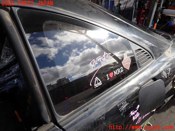 2UPJ-9235631382]MR2(SW20)左クォーターガラス (43R-001134) 中古_2