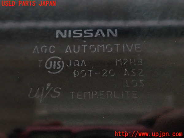 2UPJ-9235641268]ジューク NISMO(NF15)左前ドアガラス (M2H3) 中古_3