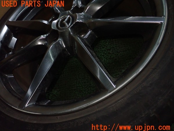 3UPJ=9235650918]ロードスター RF VS(NDERC)前期 純正 タイヤホイール 17×7J +45 PCD100 4穴 4本 中古_3
