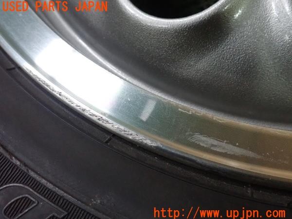 3UPJ=9235660914]ビート(PP1)前期 純正 ホイール 13×4.5J+35 14×5J+45 PCD100 4穴 4本 中古_3