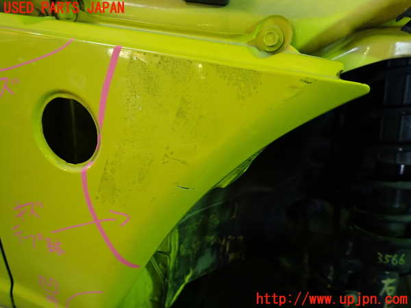 1UPJ-9235661080]ビート(PP1)右前フェンダー (ジャンク品) 中古_2