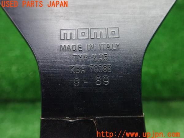 3UPJ=9235680617]ロードスター(NA6CE)MOMO TYP V35 KBA 70068 ステアリング 345mm 中古_5