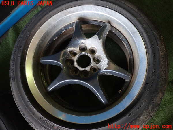 1UPJ-9235689025]ロードスター(NA6CE)社外 タイヤ　ホイール(WORK Pietra Racing)　4本セット 195/50R15 中古_2