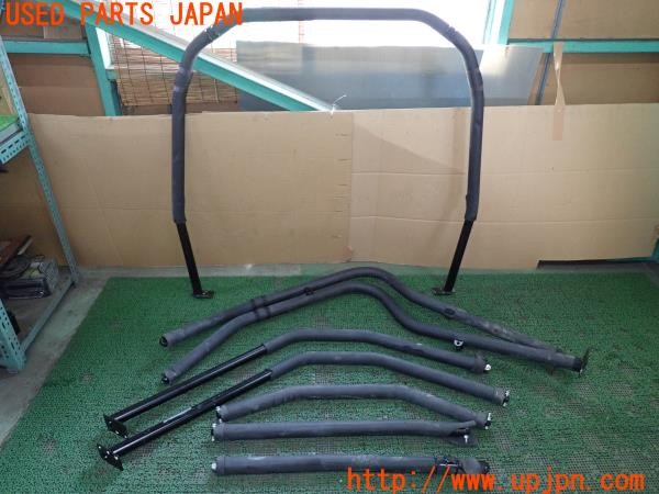 3UPJ=9235690714]ヤリス(YARIS) カップカー(MXPA10)純正 ロールケージ ロールバー 6点式 サイドバー 中古_5