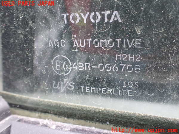 1UPJ-9235691290]ヤリス(YARIS)(MXPA10)右後ドア 中古 AGC M2H2 43R-006708_5