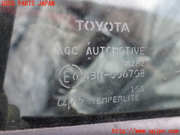 1UPJ-9235691320]ヤリス(YARIS)(MXPA10)左後ドア 中古 AGC M2H2 43R-006708_4