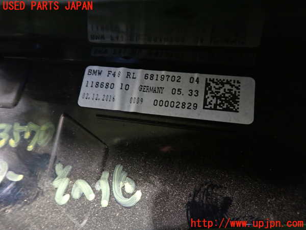 2UPJ-9235706239]BMW X1 F48(HT20)メーター・その他 中古_3