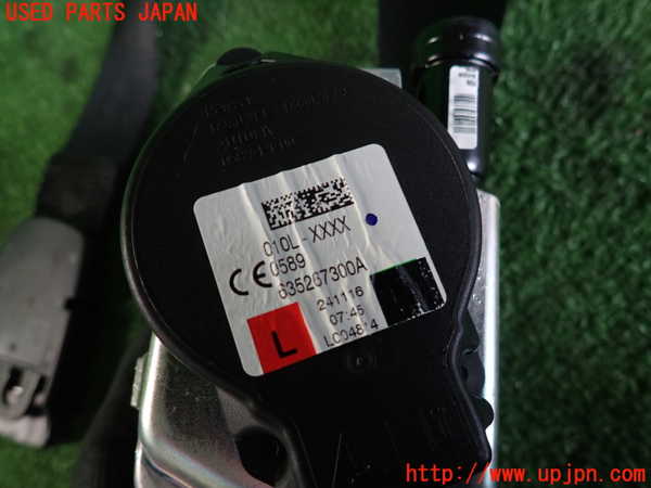 2UPJ-9235707075]BMW X1 F48(HT20)助手席シートベルト 中古_2