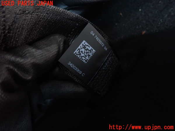 2UPJ-9235707155]BMW X1 F48(HT20)右2列目シートベルト 中古_2