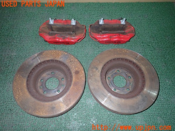 3UPJ=9235710302]ルノー メガーヌR.S.(ルノー・スポール)(DZF4R)純正 brembo ブレンボ フロント キャリパーローターセット 中古_2