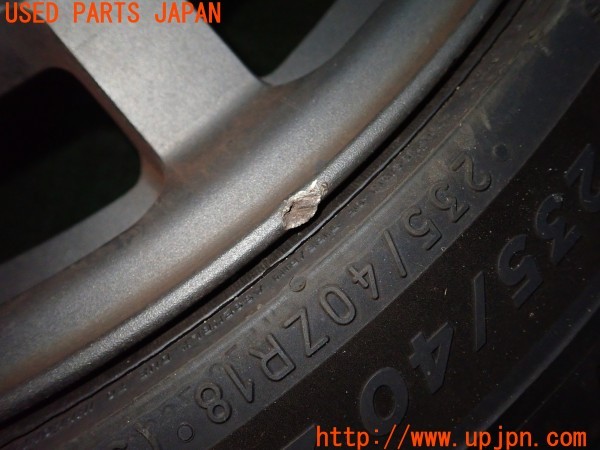 3UPJ=9235710919]ルノー メガーヌR.S.(ルノー・スポール)(DZF4R)SiFo シーフォ タイヤホイール 18×8.5J +65 PCD114.3 5穴 4本 中古_3