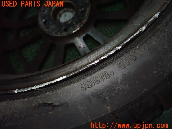 3UPJ=9235710919]ルノー メガーヌR.S.(ルノー・スポール)(DZF4R)SiFo シーフォ タイヤホイール 18×8.5J +65 PCD114.3 5穴 4本 中古_5