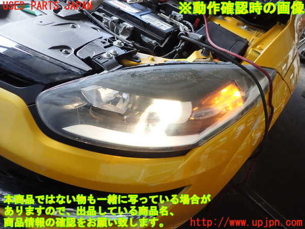 2UPJ-9235711132]ルノー・メガーヌ R.S.(ルノー・スポール)(DZF4R)左ヘッドライト ハロゲン 中古_5