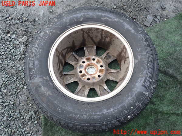 1UPJ-9235739037]パジェロ(V98W)タイヤ　ホイール　1本② 265/65R17 中古_3