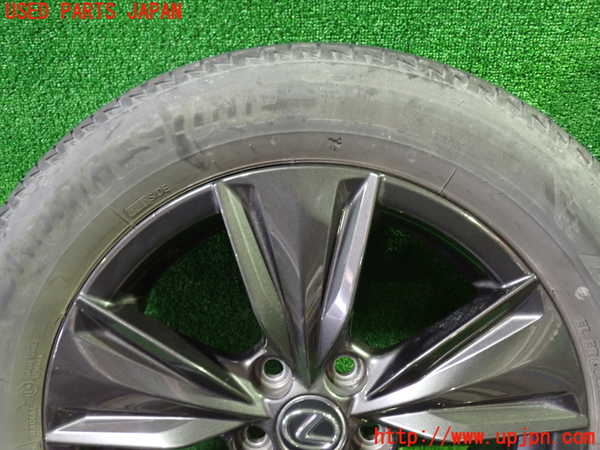 1UPJ-9235749037]レクサス・UX250h(MZAH10)タイヤ　ホイール　1本② 215/60R17 中古_2