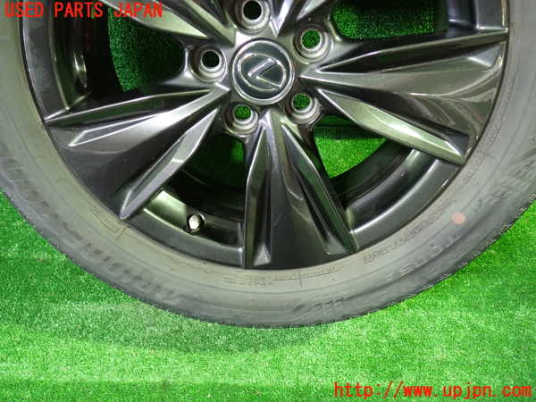 1UPJ-9235749038]レクサス・UX250h(MZAH10)タイヤ　ホイール　1本③ 215/60R17 中古_3
