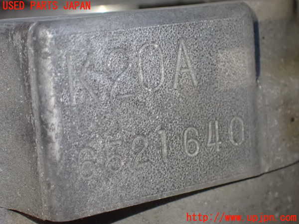 2UPJ-9235772010]アコード ユーロR(CL7)エンジン K20A 中古_3