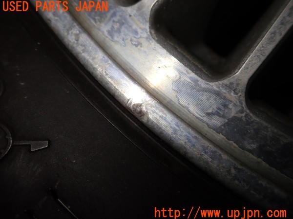 3UPJ=9235780917]センチュリー フロアシフト(GZG50)純正 タイヤホイール 16×7JJ +45 PCD114.3 5穴 5本 スペアタイヤ付き 中古_4