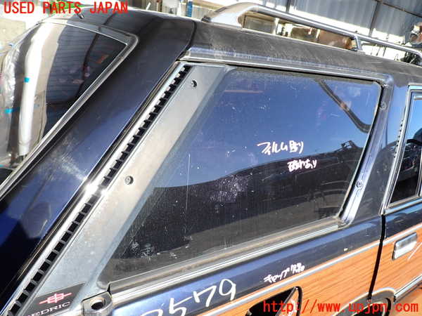 2UPJ-9235791380]セドリック ワゴン(WY30)右クォーターガラス 中古(43R-00033 M213)_2