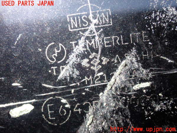 2UPJ-9235791380]セドリック ワゴン(WY30)右クォーターガラス 中古(43R-00033 M213)_3