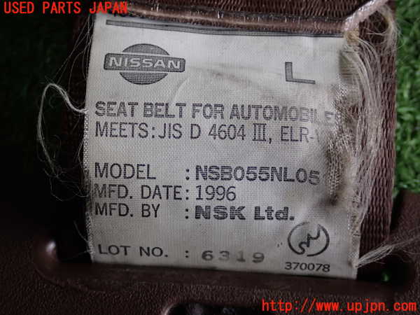 2UPJ-9235797075]セドリック ワゴン(WY30)助手席シートベルト 中古_3