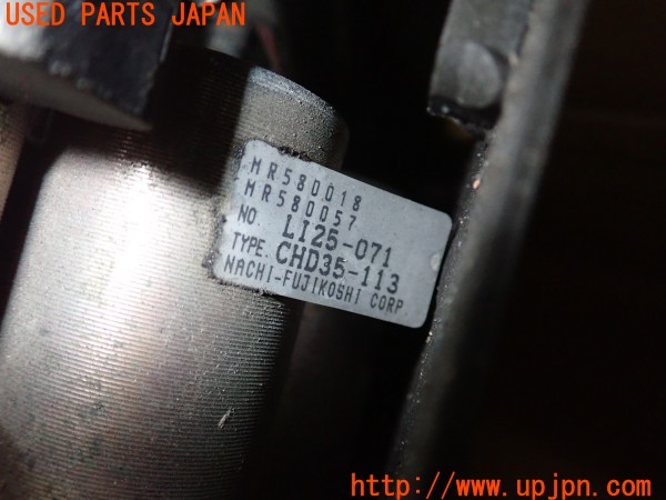 3UPJ=9235800308]ランサーエボリューションVII GT-A(CT9A)純正 MR580057 CHD35-113 AYCポンプ 中古_5