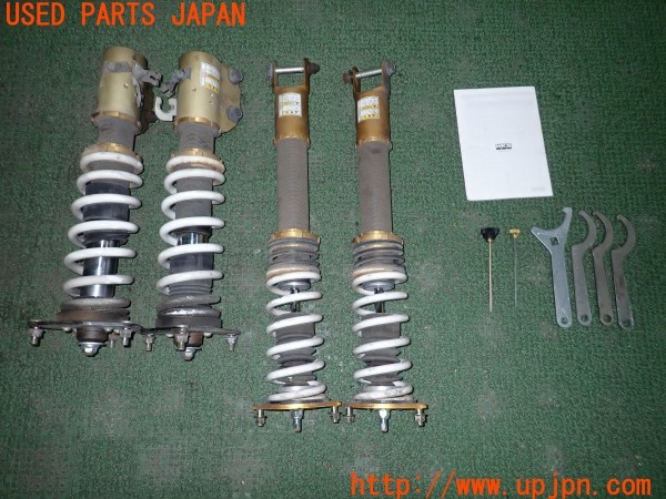 3UPJ=9235800440]ランサーエボリューションVII GT-A(CT9A)HKS HIPERMAX ハイパーマックス MAX IV GT 車高調 全長調整式 1台分 中古_2
