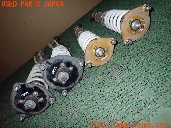 3UPJ=9235800440]ランサーエボリューションVII GT-A(CT9A)HKS HIPERMAX ハイパーマックス MAX IV GT 車高調 全長調整式 1台分 中古_3