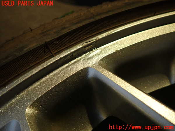 2UPJ-9235809038]ランエボ7 GT-A(CT9A)タイヤ　ホイール　1本③ 235/45R17 中古_2